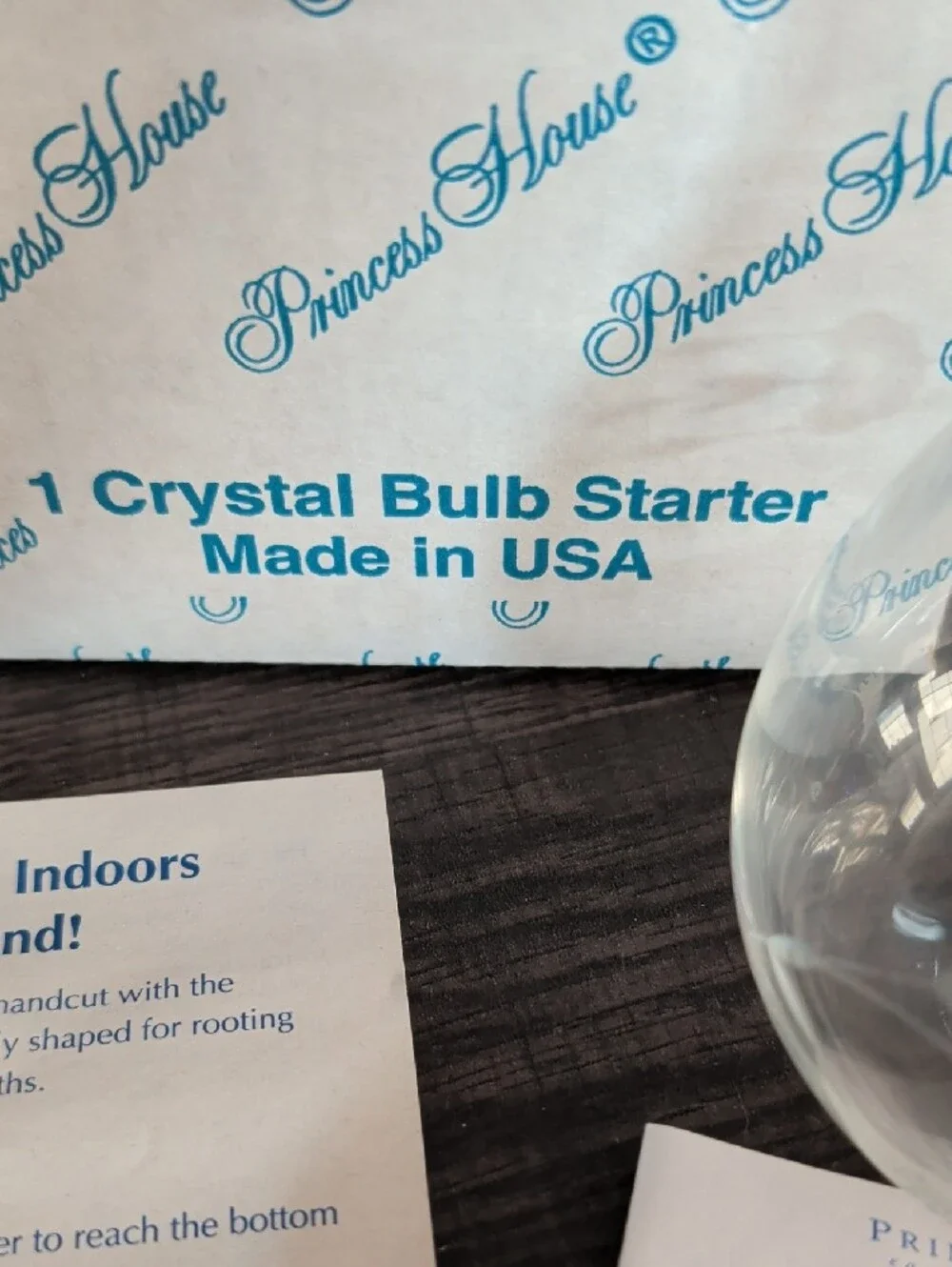 Princess House Retired Etched Glass Bud Vase 395